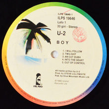 Carica l'immagine nel visualizzatore di Gallery, U2 : Boy (LP, Album, RP)