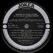 Carica l'immagine nel visualizzatore di Gallery, John Blackinsell Orchestra : Le Piu Belle Colonne Sonore (LP, Comp)