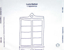 Carica l'immagine nel visualizzatore di Gallery, Lucio Battisti : L'Apparenza (CD, Album)