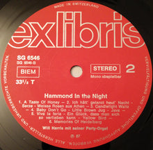 Carica l'immagine nel visualizzatore di Gallery, Will Harris Mit Seiner Party-Orgel Und Rhythmusgruppe : Hammond In The Night (LP)