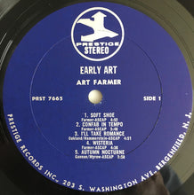Carica l'immagine nel visualizzatore di Gallery, Art Farmer : Early Art (LP, Album, Comp, RE, RM)