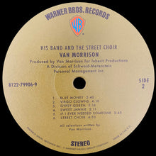 Carica l'immagine nel visualizzatore di Gallery, Van Morrison : His Band And The Street Choir (LP, Album, RE, RP, Gat)