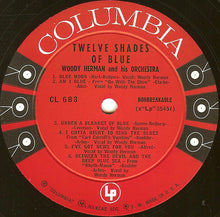 Carica l'immagine nel visualizzatore di Gallery, Woody Herman And His Orchestra : Twelve Shades Of Blue (LP, Album, Mono)