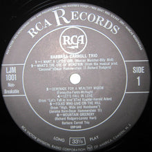 Carica l'immagine nel visualizzatore di Gallery, Barbara Carroll Trio : Barbara Carroll Trio (LP, Album, Mono, RE, Gat)