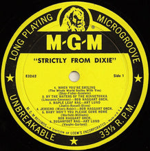 Carica l'immagine nel visualizzatore di Gallery, Various : Strictly from Dixie (LP, Album, Mono)