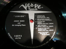 Carica l'immagine nel visualizzatore di Gallery, Junior Mance : Junior (LP, Album, Mono, RE)