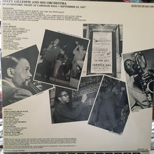 Carica l'immagine nel visualizzatore di Gallery, Dizzy Gillespie : Dizzy Gillespie and his Legendary Big Band Live at Carnegie Hall 1947 (LP, Album, Mono)