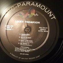 Carica l'immagine nel visualizzatore di Gallery, Lucky Thompson : Lucky Thompson Featuring Oscar Pettiford - Vol.1 (LP, Album, Mono)