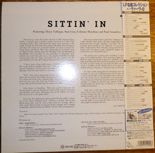 Carica l'immagine nel visualizzatore di Gallery, Stan Getz, Dizzy Gillespie, Coleman Hawkins, Paul Gonsalves, Wynton Kelly, J.C. Heard, Wendell Marshall : Sittin' In (LP, Album, Mono, RE)