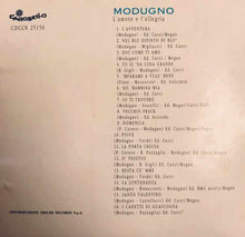 Carica l'immagine nel visualizzatore di Gallery, Domenico Modugno : L'Amore E L'Allegria (CD, Album)