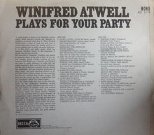 Carica l'immagine nel visualizzatore di Gallery, Winifred Atwell : Plays For Your Party (LP, Album, Mono)