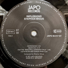 Carica l'immagine nel visualizzatore di Gallery, Stephan Micus : Implosions (LP, Album)