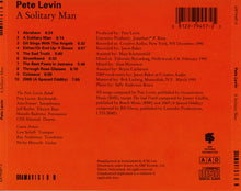 Carica l'immagine nel visualizzatore di Gallery, Pete Levin : A Solitary Man (CD, Album)