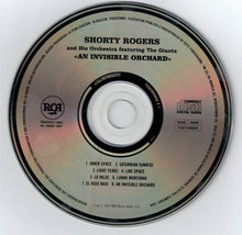 Carica l'immagine nel visualizzatore di Gallery, Shorty Rogers And His Orchestra Featuring The Giants (3) : The Music From An Invisible Orchard (CD, Album)