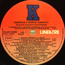 Carica l'immagine nel visualizzatore di Gallery, Gorni Kramer : Domenica È Sempre Domenica 16 Grandi Successi Di Gorni Kramer (LP, Comp)
