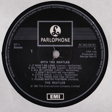 Carica l'immagine nel visualizzatore di Gallery, The Beatles : With The Beatles (LP, Album, RE)