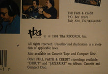 Carica l'immagine nel visualizzatore di Gallery, Full Faith & Credit Big Band : FF&C III (LP, Album)