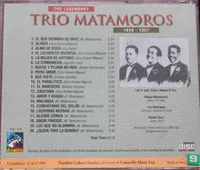 Carica l'immagine nel visualizzatore di Gallery, Trio Matamoros : The Legendary Trio Matamoros (CD, Comp)