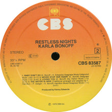 Carica l'immagine nel visualizzatore di Gallery, Karla Bonoff : Restless Nights (LP, Album)
