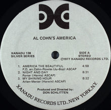 Carica l'immagine nel visualizzatore di Gallery, Al Cohn : Al Cohn's America (LP, Album)