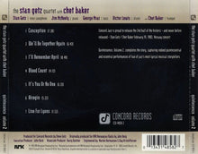 Carica l'immagine nel visualizzatore di Gallery, Stan Getz Quartet With Chet Baker : Quintessence Volume 2 (CD, Album)