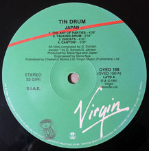 Carica l'immagine nel visualizzatore di Gallery, Japan : Tin Drum (LP, Album, RE)