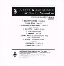 Carica l'immagine nel visualizzatore di Gallery, Kruder & Dorfmeister : Conversions - A K&D Selection (CD, Mixed, Promo)