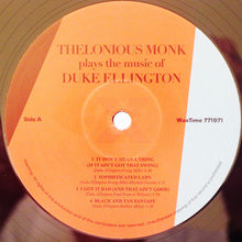 Carica l'immagine nel visualizzatore di Gallery, Thelonious Monk, Oscar Pettiford, Kenny Clarke : Thelonious Monk Plays The Music Of Duke Ellington (LP, Album, Mono, Ltd, RE, 180)