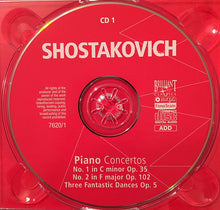 Carica l'immagine nel visualizzatore di Gallery, Dmitri Shostakovich : Concertos (Complete) (3xCD)