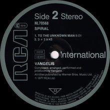 Carica l'immagine nel visualizzatore di Gallery, Vangelis : Spiral (LP, Album, RE, RP)