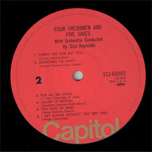 Carica l'immagine nel visualizzatore di Gallery, The Four Freshmen : Four Freshmen And Five Saxes (LP, Album, RE)