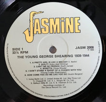 Carica l'immagine nel visualizzatore di Gallery, George Shearing : The Young George Shearing 1939-1944 (LP, Mono)