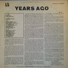 Carica l'immagine nel visualizzatore di Gallery, Coleman Hawkins : Years Ago (LP, Album, RE)