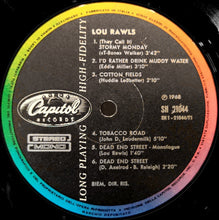 Carica l'immagine nel visualizzatore di Gallery, Lou Rawls : Rhythm And Blues (LP, Comp)