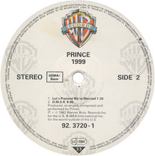 Carica l'immagine nel visualizzatore di Gallery, Prince : 1999 (2xLP, Album, RE)
