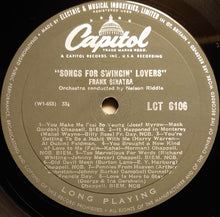 Carica l'immagine nel visualizzatore di Gallery, Frank Sinatra : Songs For Swingin' Lovers! (LP, Album, Mono, Gre)