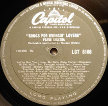 Carica l'immagine nel visualizzatore di Gallery, Frank Sinatra : Songs For Swingin' Lovers! (LP, Album, Mono, Gre)