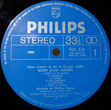 Carica l'immagine nel visualizzatore di Gallery, Philippe Sarde : チェイサー = Mort D'Un Pourri (Bande Originale Du Film) (LP, Album)