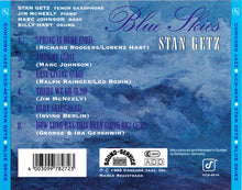 Carica l'immagine nel visualizzatore di Gallery, Stan Getz : Blue Skies (CD, Album, RE)
