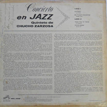 Carica l'immagine nel visualizzatore di Gallery, Chucho Zarzosa y Su Conjunto : Concierto En Jazz (LP)