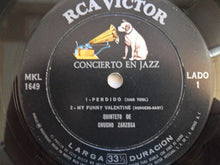 Carica l'immagine nel visualizzatore di Gallery, Chucho Zarzosa y Su Conjunto : Concierto En Jazz (LP)