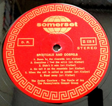 Carica l'immagine nel visualizzatore di Gallery, The Jordan Couriers, The Pearls Of Joy, The Pennsylvania Gospel Group : Spirituals And Gospels (LP, Album)