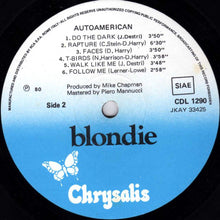 Carica l'immagine nel visualizzatore di Gallery, Blondie : Autoamerican (LP, Album)