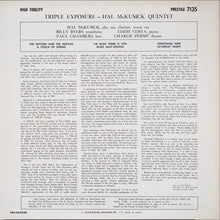 Carica l'immagine nel visualizzatore di Gallery, Hal McKusick : Triple Exposure (LP, Album, Mono, RE)