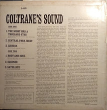 Carica l'immagine nel visualizzatore di Gallery, John Coltrane : Coltrane's Sound (LP, Album, Mono)
