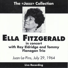 Carica l'immagine nel visualizzatore di Gallery, Ella Fitzgerald In Concert With Roy Eldridge And Tommy Flanagan Trio : Juan-Le-Pins, July 29, 1964 (CD, Unofficial)