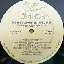 Carica l'immagine nel visualizzatore di Gallery, Bob Brookmeyer : The Bob Brookmeyer Small Band Volume One (LP, Album)