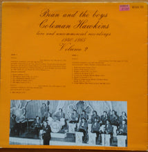 Carica l'immagine nel visualizzatore di Gallery, Coleman Hawkins : Bean And The Boys - Volume 2 (LP, Album, Mono)