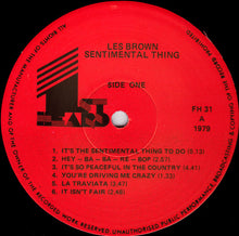 Carica l'immagine nel visualizzatore di Gallery, Les Brown And His Band Of Renown : Sentimental Thing (LP)