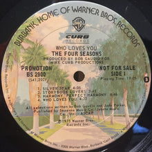 Carica l'immagine nel visualizzatore di Gallery, The Four Seasons : Who Loves You (LP, Album, Promo)